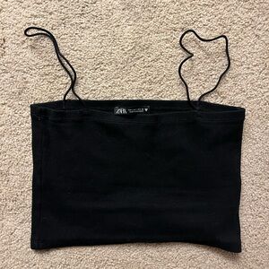 Zara ribbed crop tank